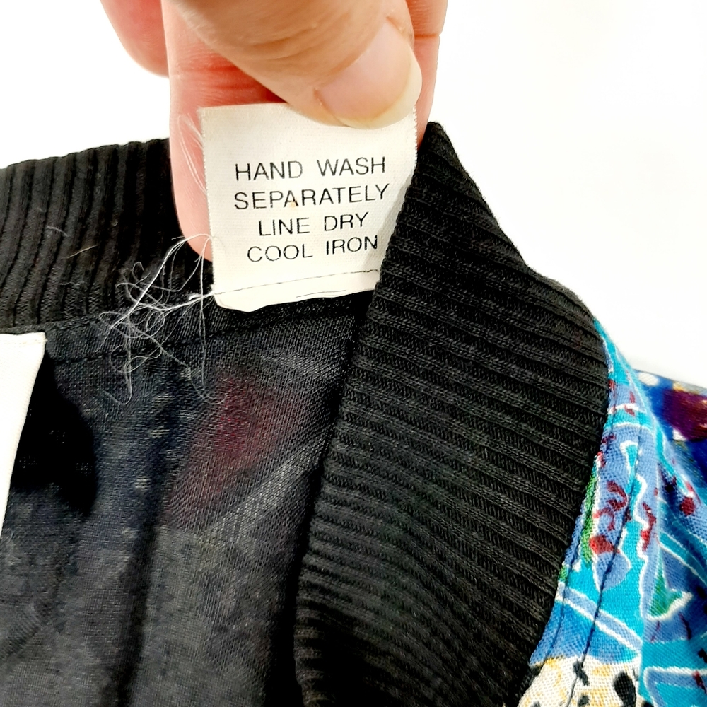 Vintage Ride rayon lightweight jacket, size small - Picture 5 of 11
